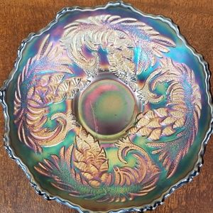 Fenton carnival glass small bowl